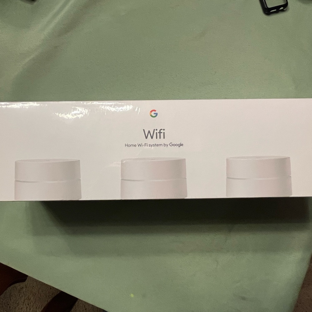 Google Wifi - AC1200 - Mesh WiFi Wifi Router - 4500 Sq Ft Coverage - 3 pack